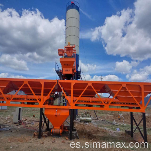 Planta de lotes de concreto HZS35